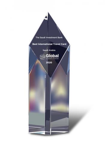 Best International Travel Card – 2020 Saudi Arabia awarded by Global Business Outlook.